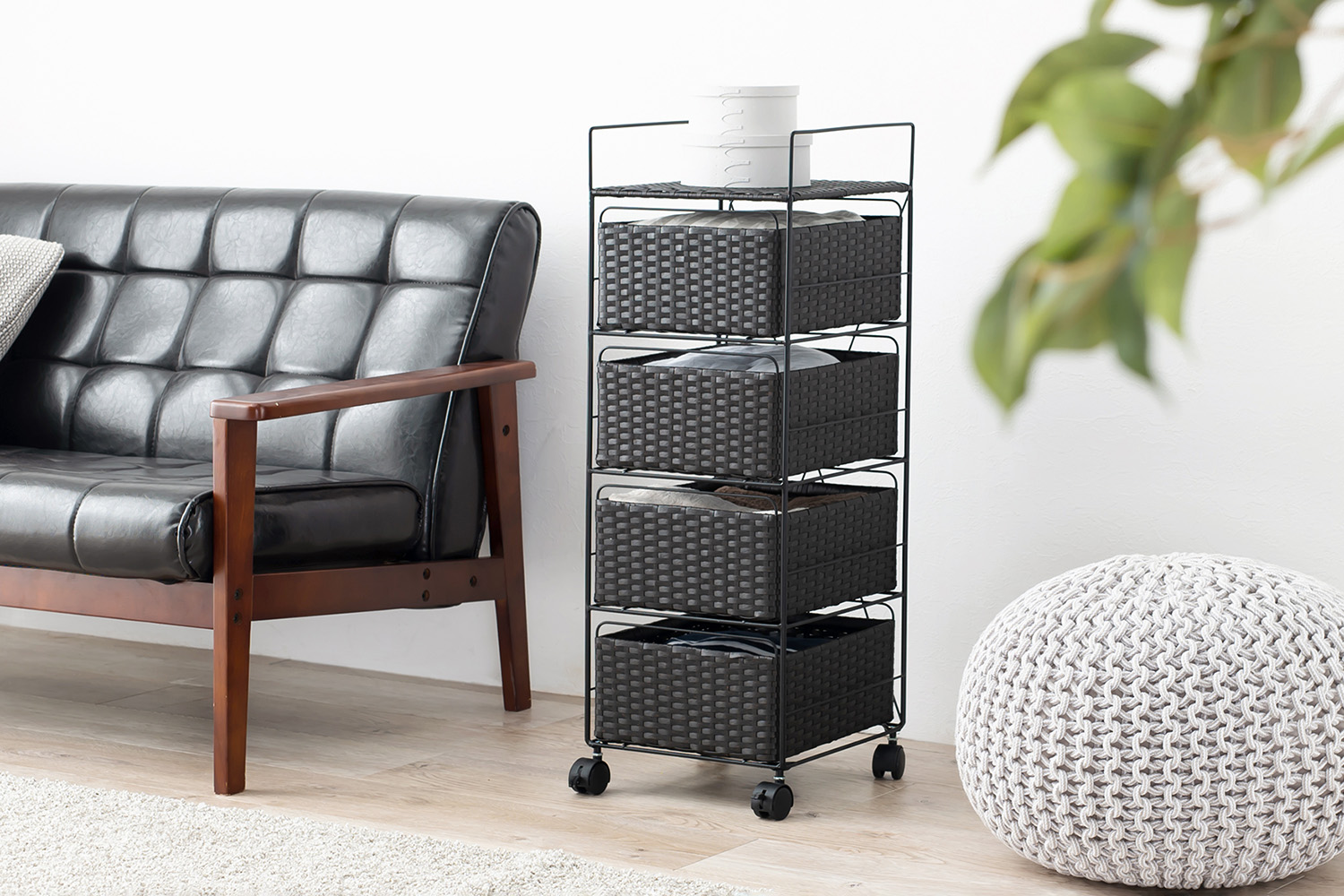 JOYのラックとテーブル zanotta zanotta Joy Rotating shelf unit 7 shelves / ザノッタ